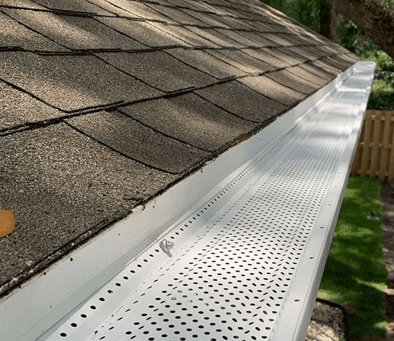 Newly Installed Gutter System