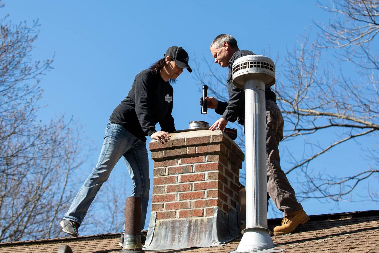 Chimney Cleaning CT (1 Chimney Sweeps) Caps and Dampers